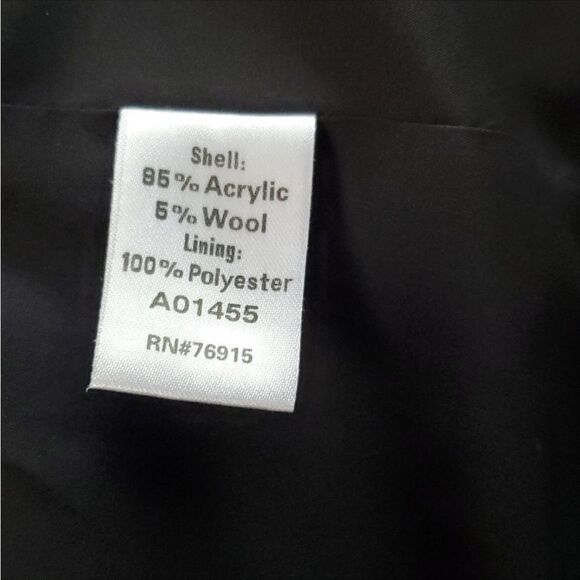 KORET zip front lined jacket with pockets, braid trim size 16. - Picture 9 of 9